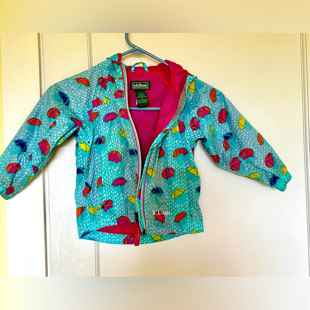 Kids’ L.L. Bean rain jacket